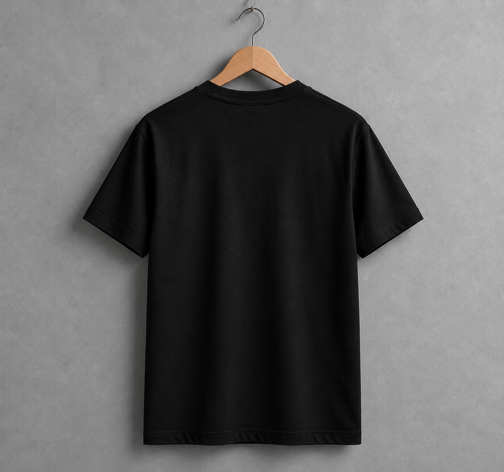 Noir Rebel Graphic Black T-Shirt