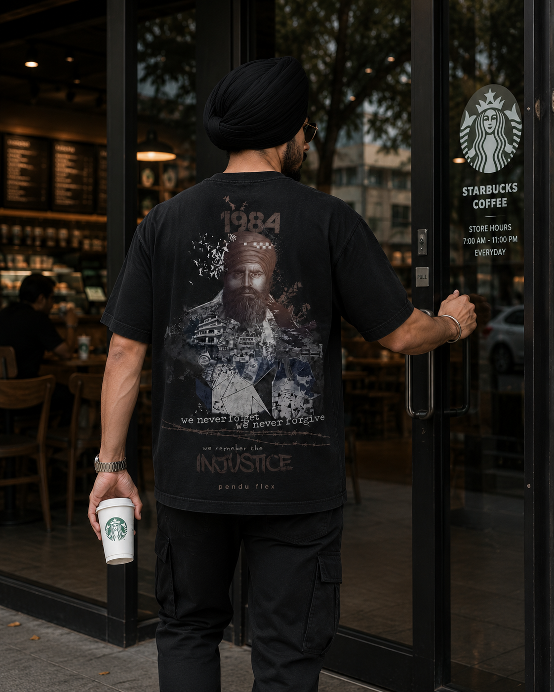 Never Forget 1984 T-Shirt - Front lifestyle shot