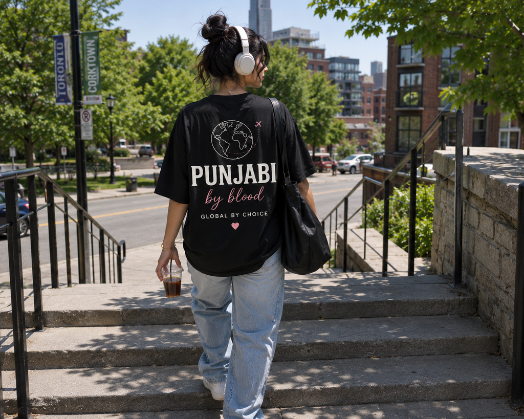 Proud Punjabi Girl – Street Style Back