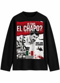 El Chapo Graphic Long-Sleeve Shirt